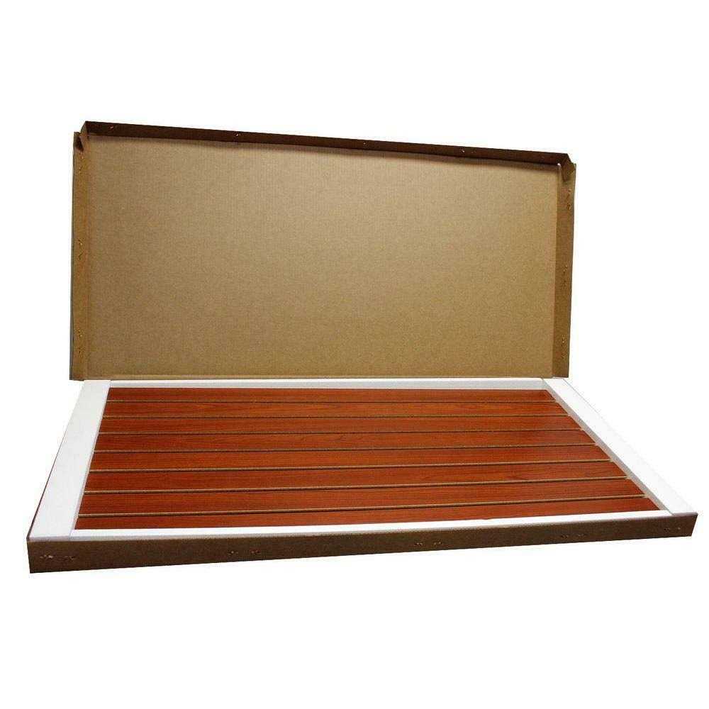 GarageEscape 2 ft. x 4 ft Slatwall Easy Panel - Zenithce