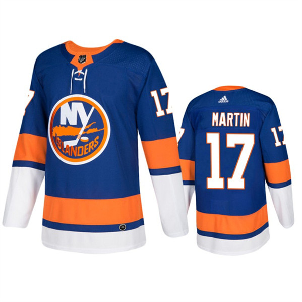 New York Islanders #17 Matt Martin Royal Stitched Jersey - Zenithce