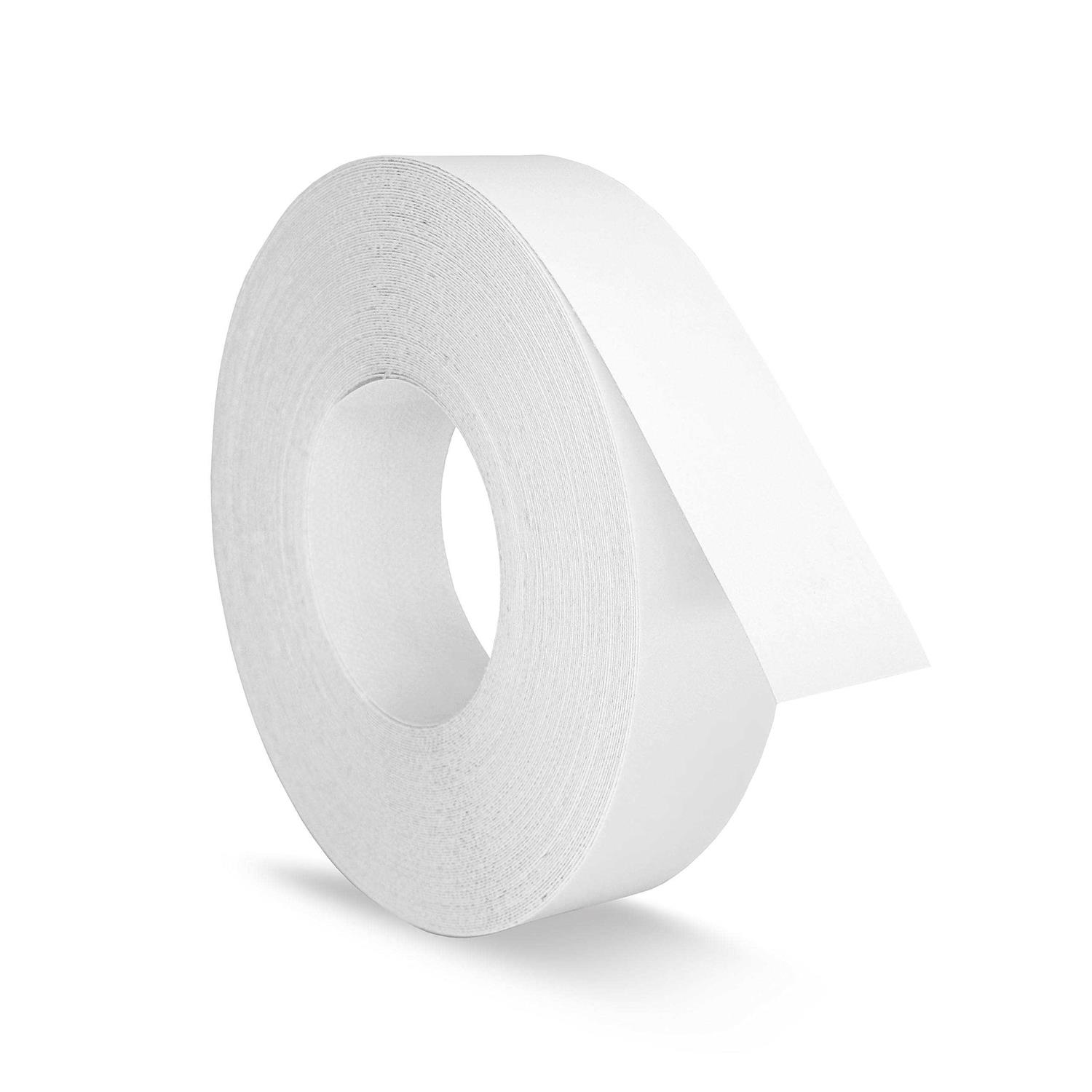 White Melamine Edge Banding Easy Application Iron-On Edging for Cabinet Repairs - Zenithce