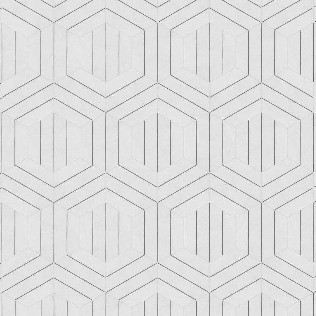 Merola Tile Portas Savona Hex 9 x 10 Porcelain Patterned Wall & Floor Tile - Zenithce