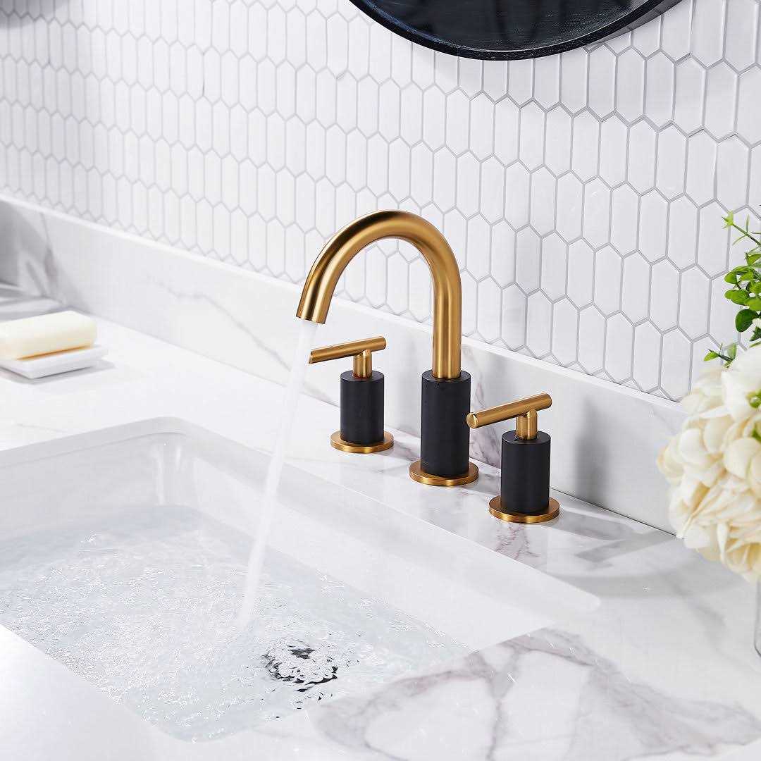 FORIOUS Single Handle Waterfall Bathroom Faucet with Waterfall Spout - Zenithce