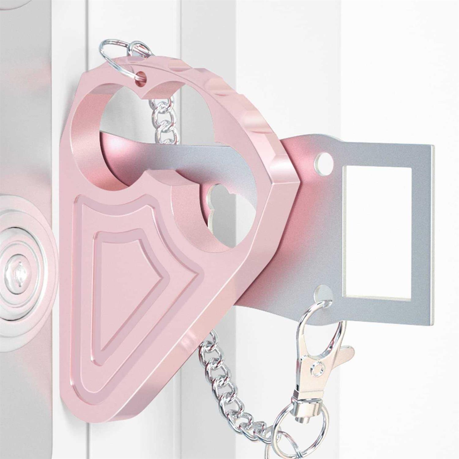 Portable Door Lock for Travel Improved Travel Door Lock Hotel Door Lock Apartment Security Device Door Perfect for Traveling Hotel Apartment - Zenithce