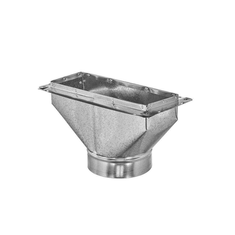 Master Flow 14 in. x 20 in Square to Round Transition - Zenithce