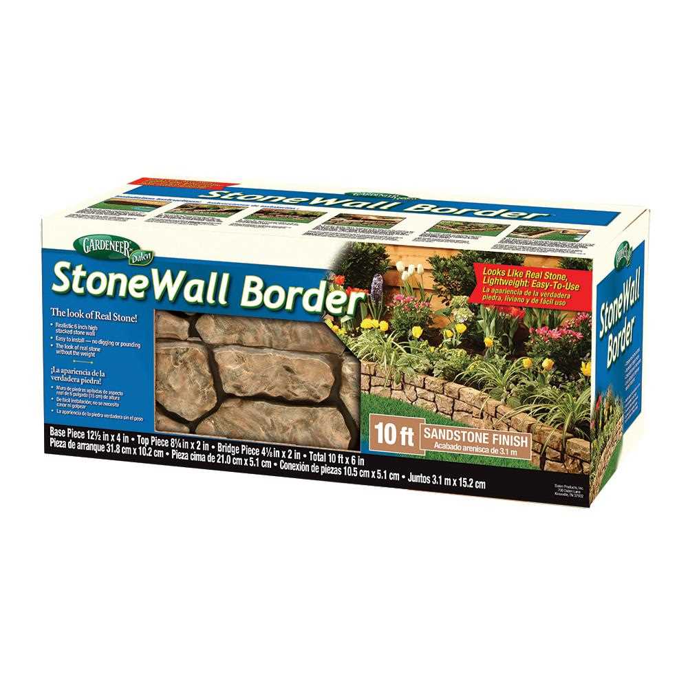 Dalen Products 6 in. x 10 ft. Stonewall Border - Zenithce