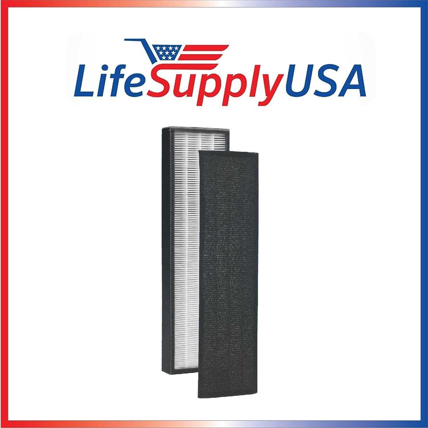 LifeSupplyUSA SJTW 15 Amp 125 Volt 1875 Watt Lighted End Indoor/Outdoor Black Heavy Duty Extension Cord - Zenithce
