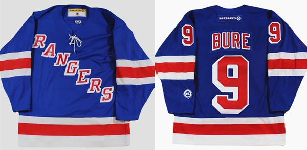 New York Rangers #9 Pavel Bure Blue Stitched Jersey - Zenithce