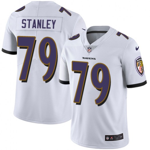 Baltimore Ravens #79 Ronnie Stanley White Vapor Untouchable Limited Stitched Jersey - Zenithce