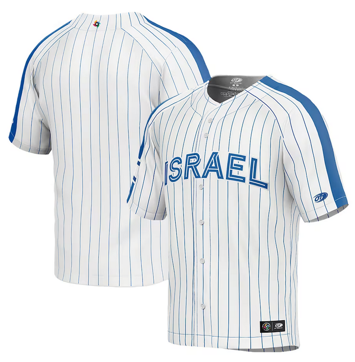 Israel Blank 2023 White World Classic Stitched Jersey - Zenithce