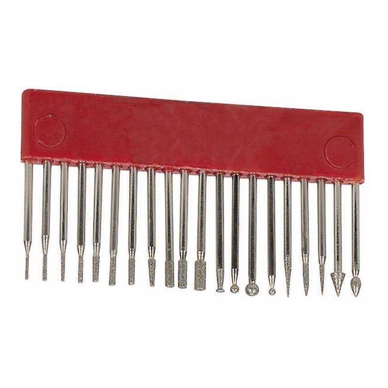 Warrior Diamond Needle File Set 10 Pc - Zenithce