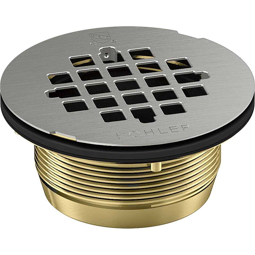 KOHLER Round Brass Shower Receptor Drain - Zenithce
