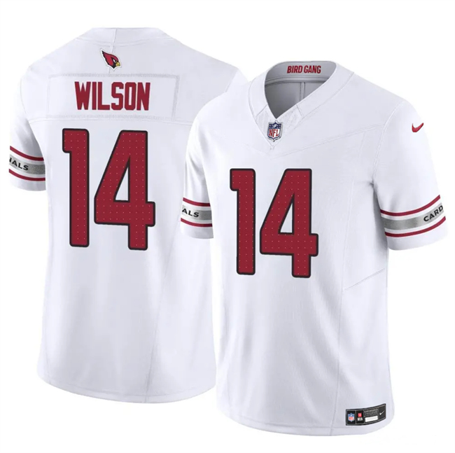 Arizona Cardinals #14 Michael Wilson White 2025 F.U.S.E. Vapor Untouchable Limited Stitched Jersey - Zenithce