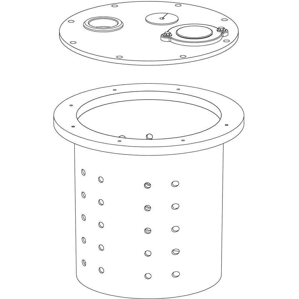 Liberty Pumps CSP-257 1/3 HP Cast Iron Crawl Space Sump Pump Kit - Zenithce