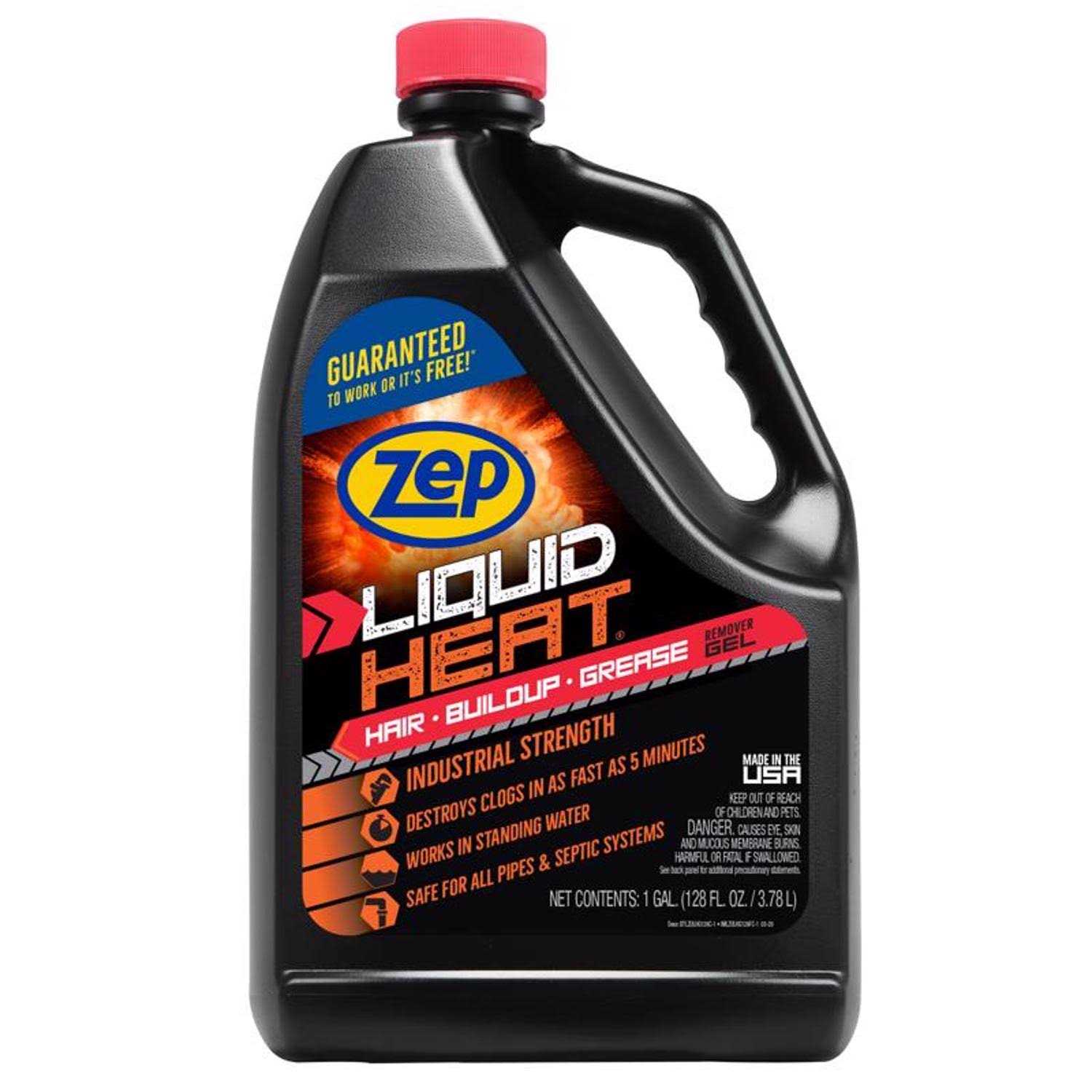 Zep Liquid Drain Build Up Remover - Zenithce