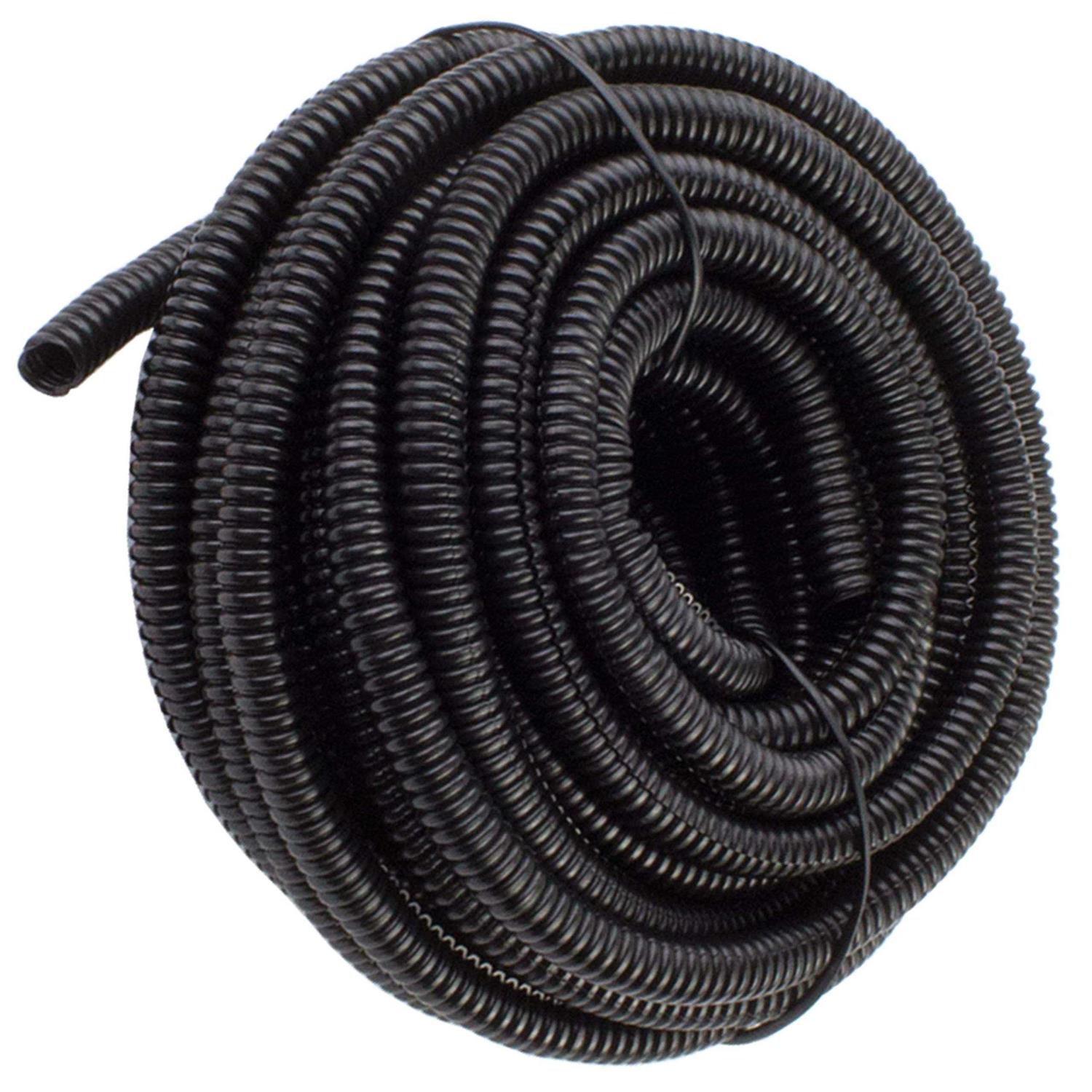 Split Wire Loom Conduit Polyethylene Tubing Black Color Sleeve Tube - Zenithce