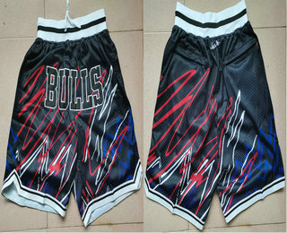 Chicago Bulls Black Lightning Just Don Swingman Shorts - Zenithce
