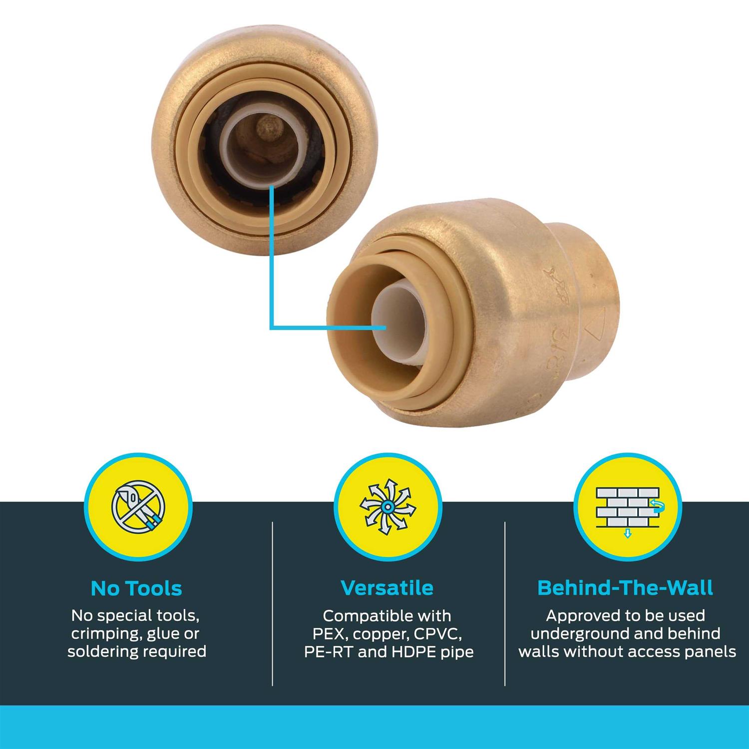 Sharkbite Pressure Valve 3/4 23808-0045 - Zenithce