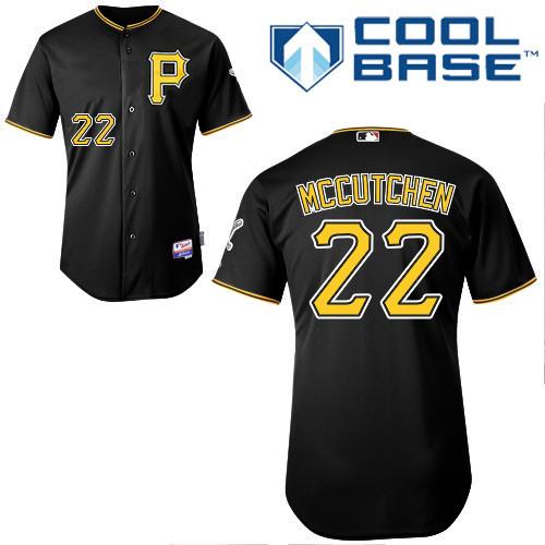 Pirates #22 Andrew McCutchen Black Stitched Jersey - Zenithce