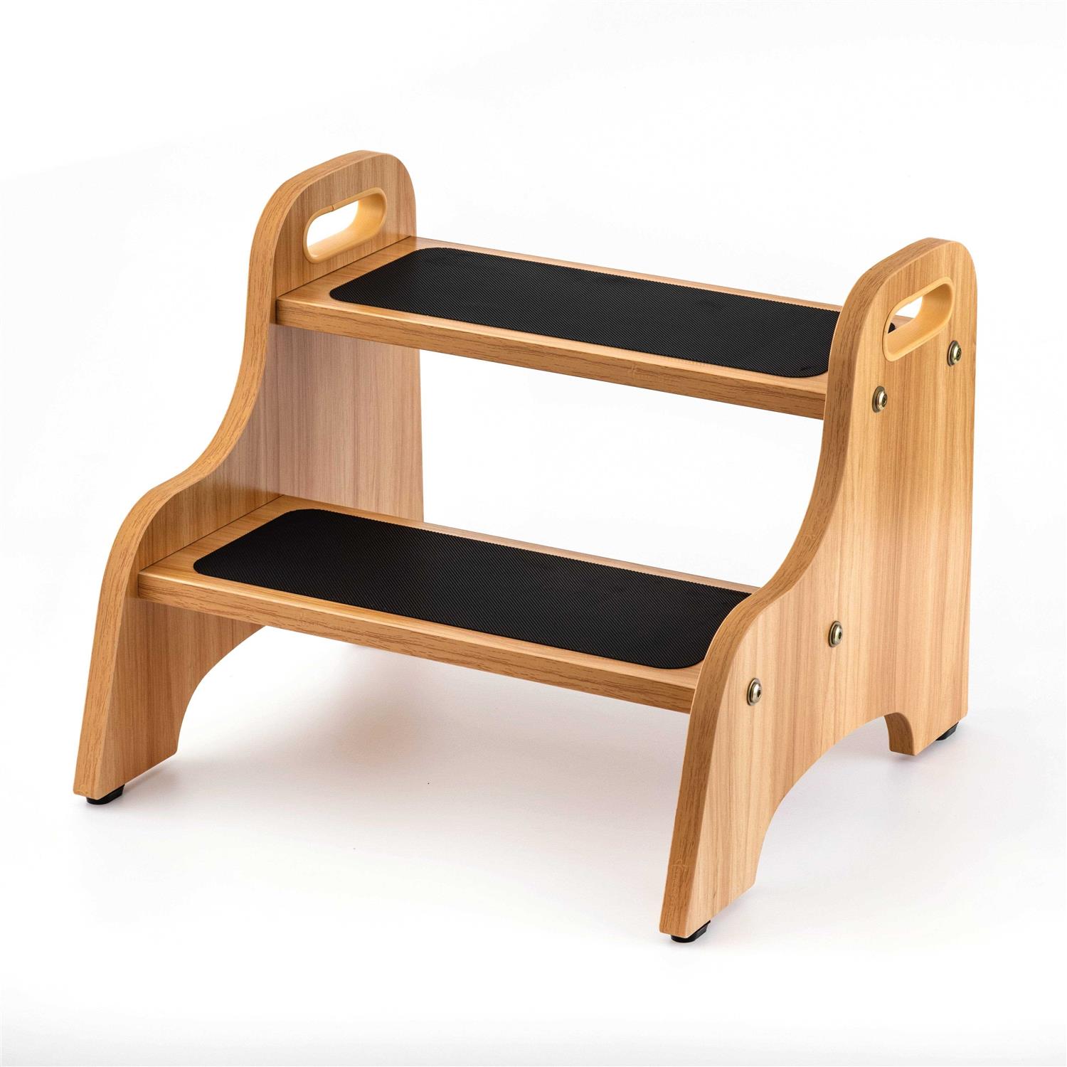 Strongtek One Step Stool for Adults and Elderly, Plastic Stair Riser with Non-Slip Surface and Feet - Zenithce