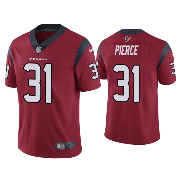 Houston Texans #31 Dameon Pierce Red Vapor Untouchable Limited Stitched Jersey - Zenithce
