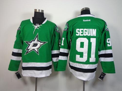 Stars #91 Tyler Seguin Green Stitched Jersey - Zenithce