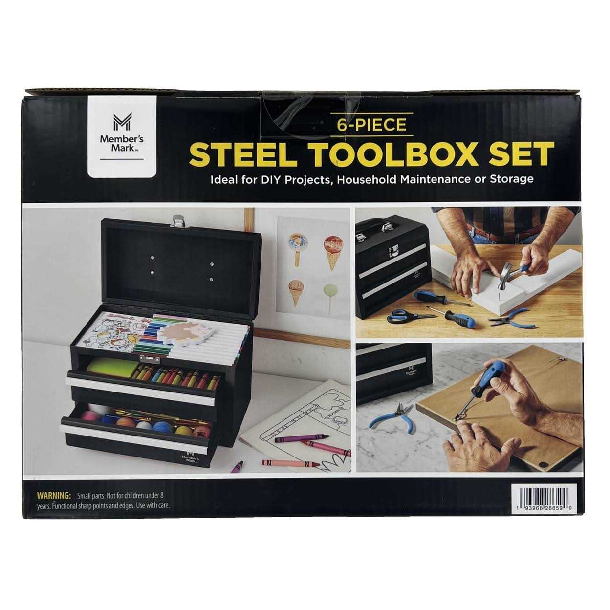 Member’s Mark 11 Toolbox with 5 Piece Tool Set - Zenithce