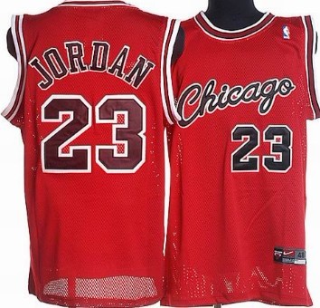 Chicago Bulls #23 Michael Jordan 1984-1985 Rookie Red Swingman Jersey - Zenithce