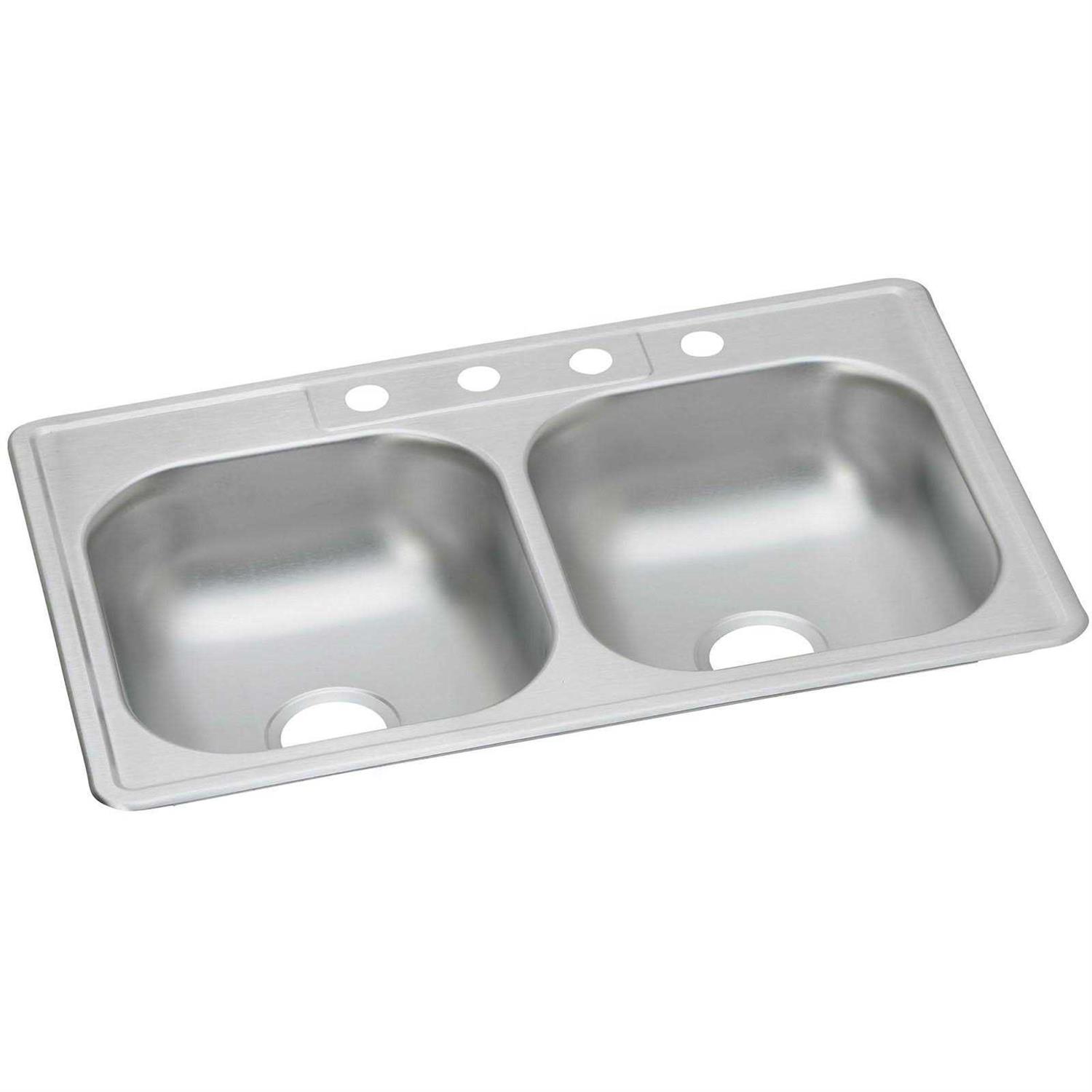Elkay D233193 Dayton 33 Stainless Steel Kitchen Sink - Zenithce