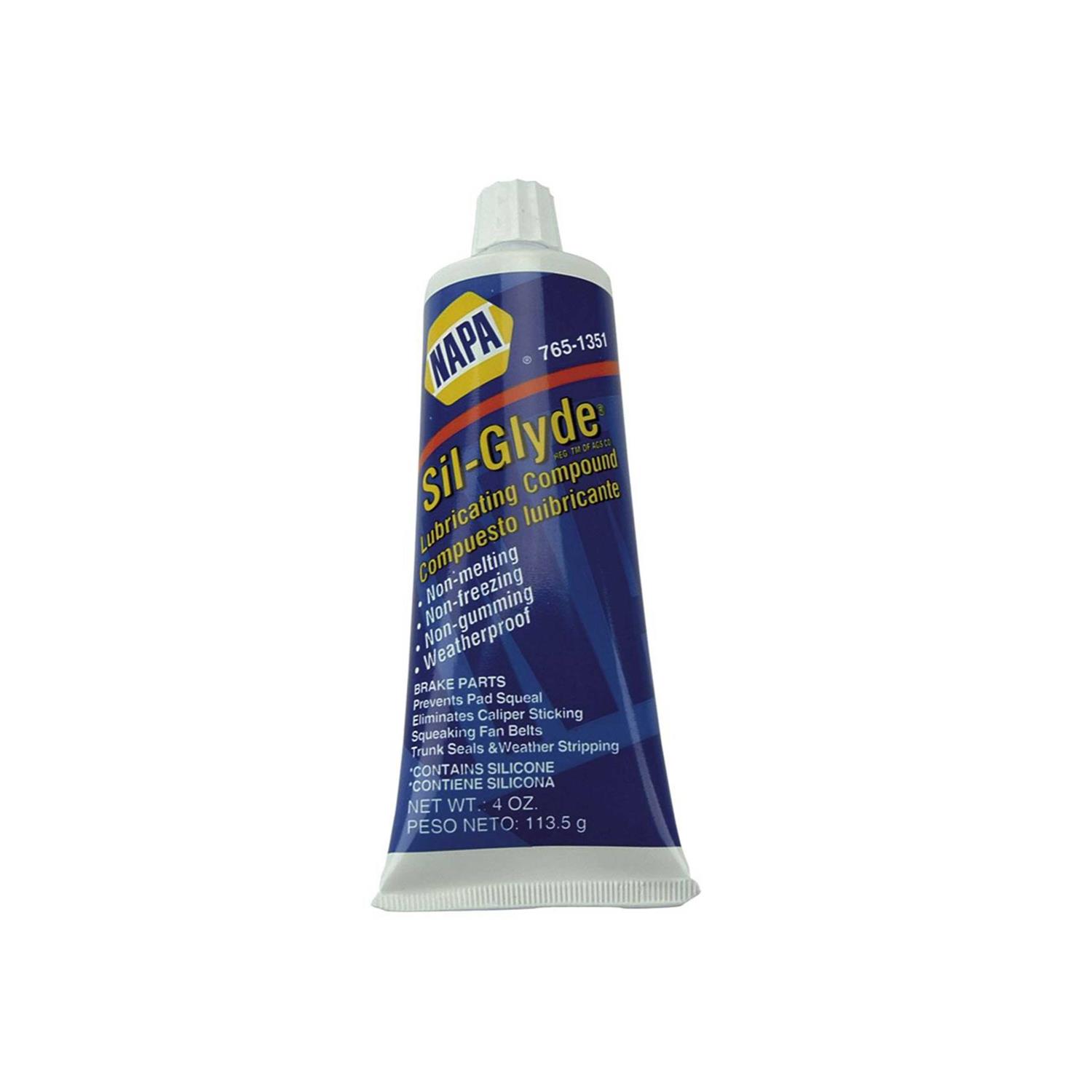 Napa 7651346 Sil Glyde Silicone Lubricating Compound Tube 8 Oz - Zenithce