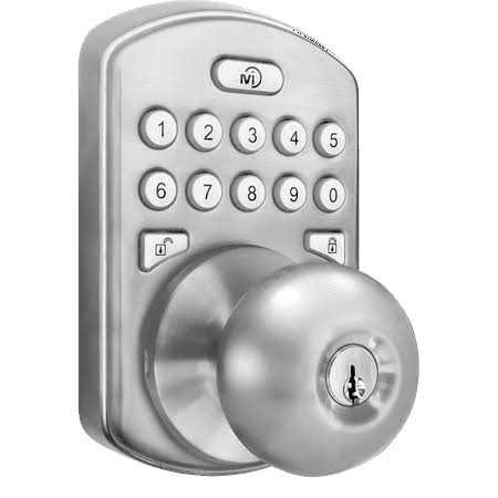 Milocks CKK-02AQ Electronic Door Knob Finish - Zenithce