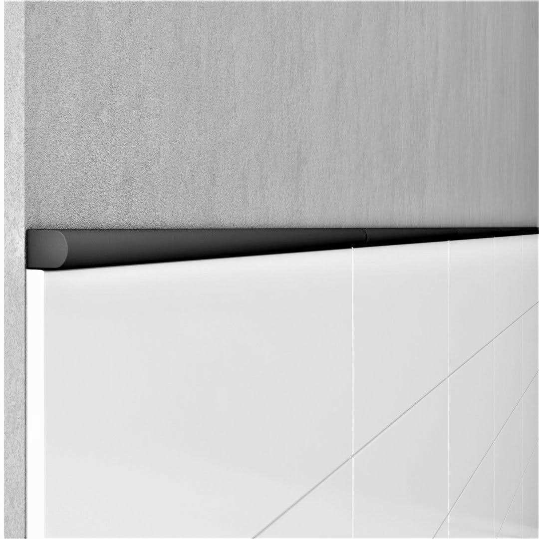 Niche Tiles Universal Oil Rubbed Bronze 1/2 in. x 12 in. Matte Metal Pencil Liner Wall Tile Trim - Zenithce