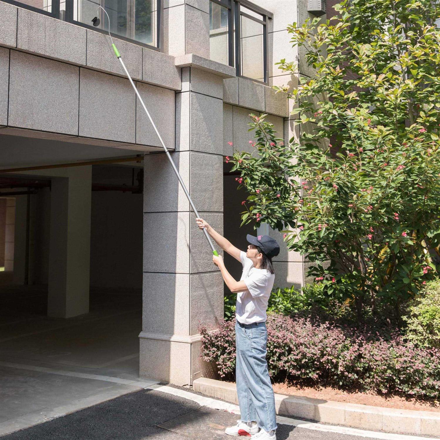 Telescopic Ladder DIY Aluminum Alloy Folding Extendable Extension Ladder for Home Office Loft Use - Zenithce
