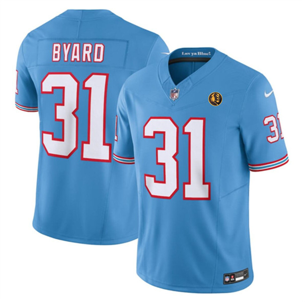 Tennessee Titans #31 Kevin Byard Blue 2023 F.U.S.E. Throwback With John Madden Patch Vapor Limited Stitched Jersey - Zenithce