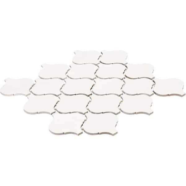 Daltile LuxeCraft 4-1/4 in. x 12-7/8 in. Glazed Ceramic Undulated Wall Tile - Zenithce