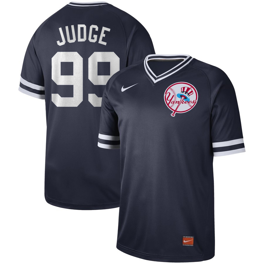 New York Yankees #99 Aaron Judge Navy Cooperstown Legend Collection Stitched Jersey - Zenithce