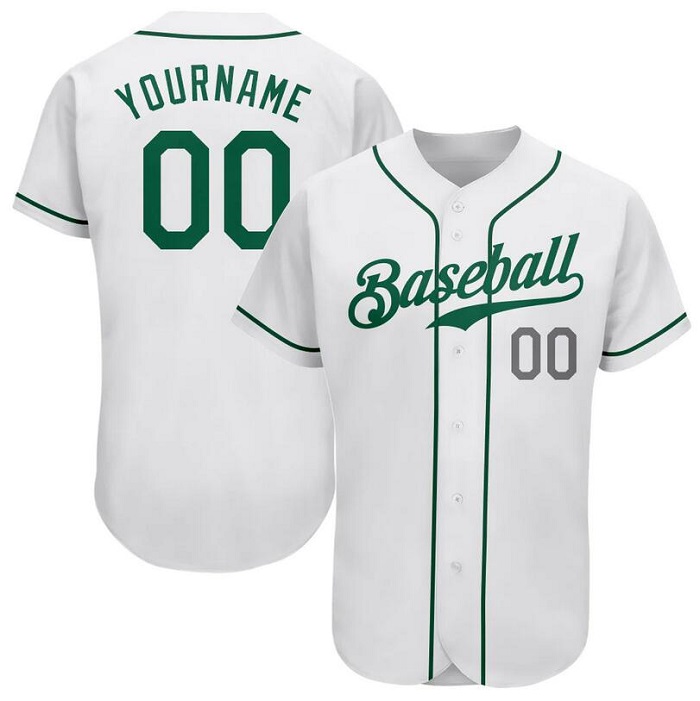 Custom White Stitched Jersey - Zenithce