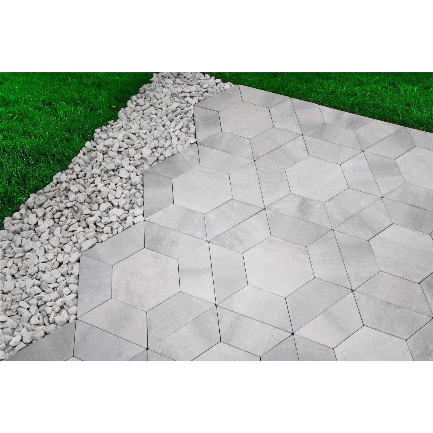 Oldcastle Halo Straight Pewter Edger -15-75 14200426 - Zenithce