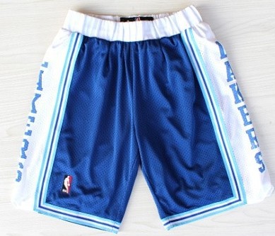 Los Angeles Lakers Blue Throwback Short - Zenithce