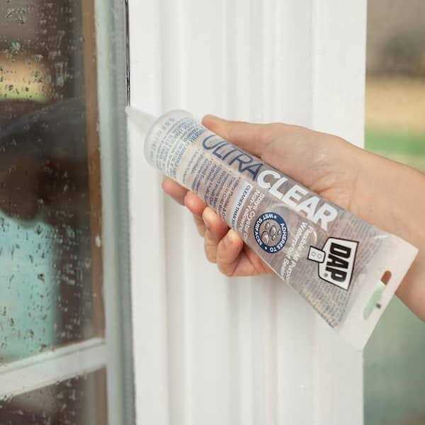 DAP Ultra Clear All Purpose Waterproof Sealant - Zenithce