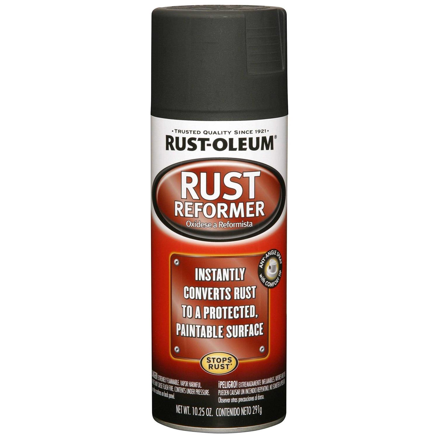Rust Oleum Black 248658 Rust Reformer Spray - Zenithce