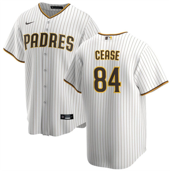 San Diego Padres #84 Dylan Cease White Cool Base Stitched Jersey - Zenithce