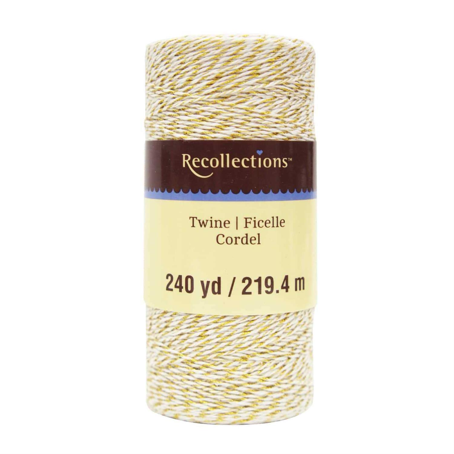 White Twine Spool By Recollections - Zenithce