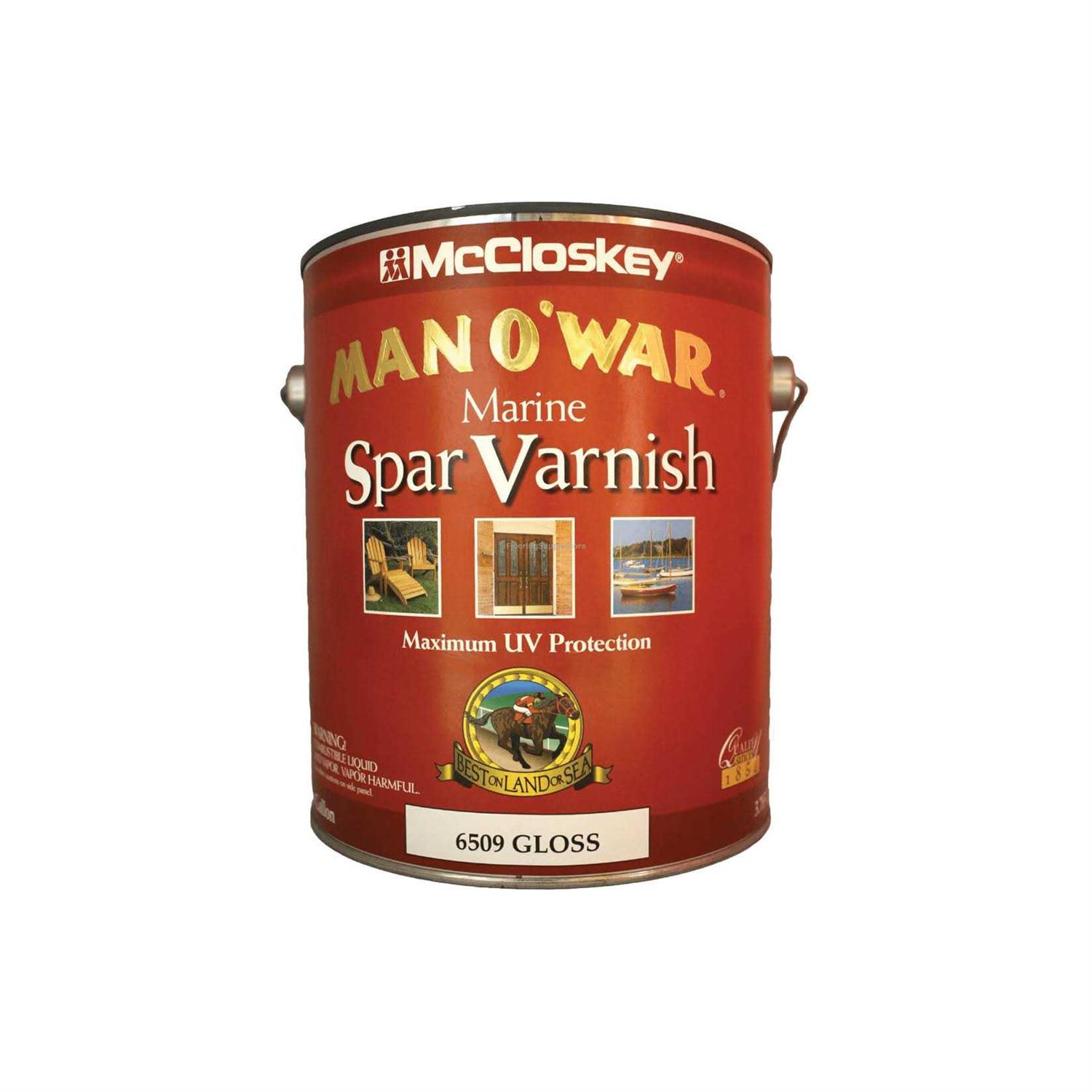 McCloskey Man O War Marine Spar Varnish - Zenithce