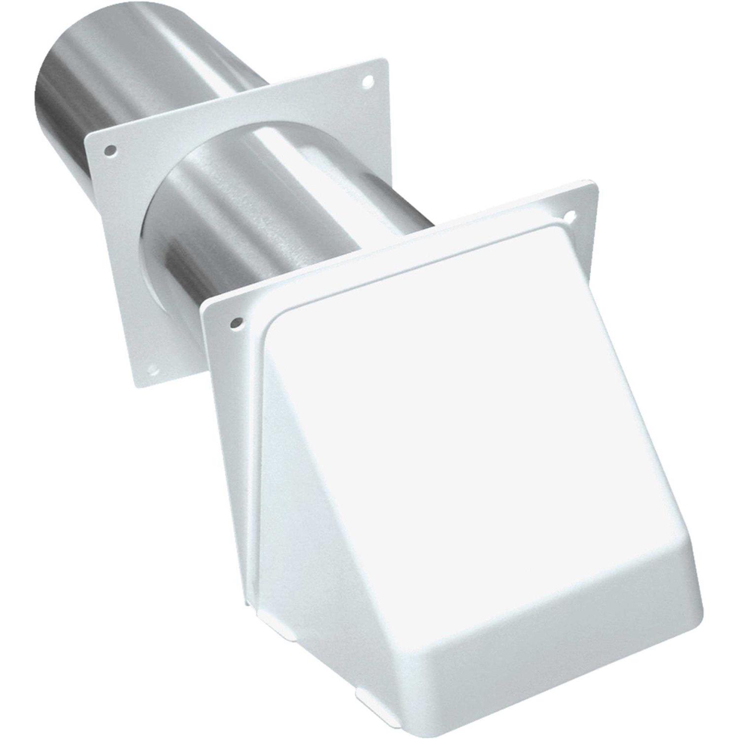Lambro 222W White Plastic Preferred Hood Vent - Zenithce