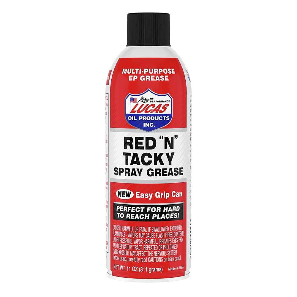 Lucas Oil Red N Tacky Grease 11025 - Zenithce