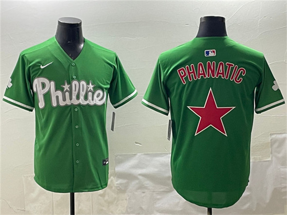 Philadelphia Phillies Phanatic Green Limited Stitched Jersey - Zenithce