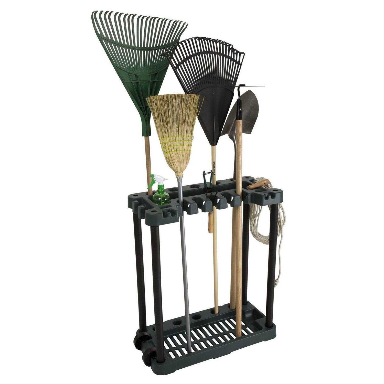 Stalwart Garage & Garden Tool Organizer Utility Rack - Zenithce