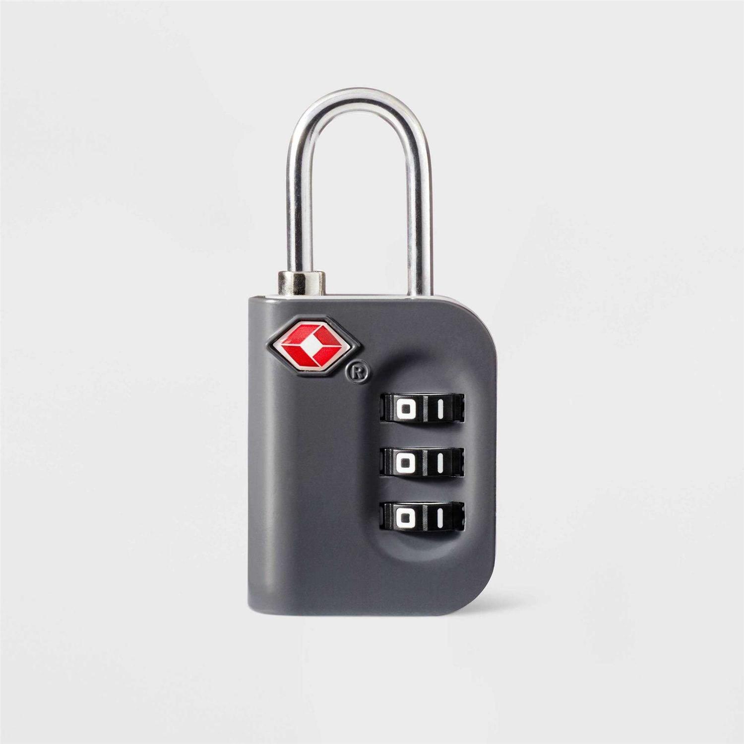 Open Story 2pk Key Luggage Lock - Zenithce