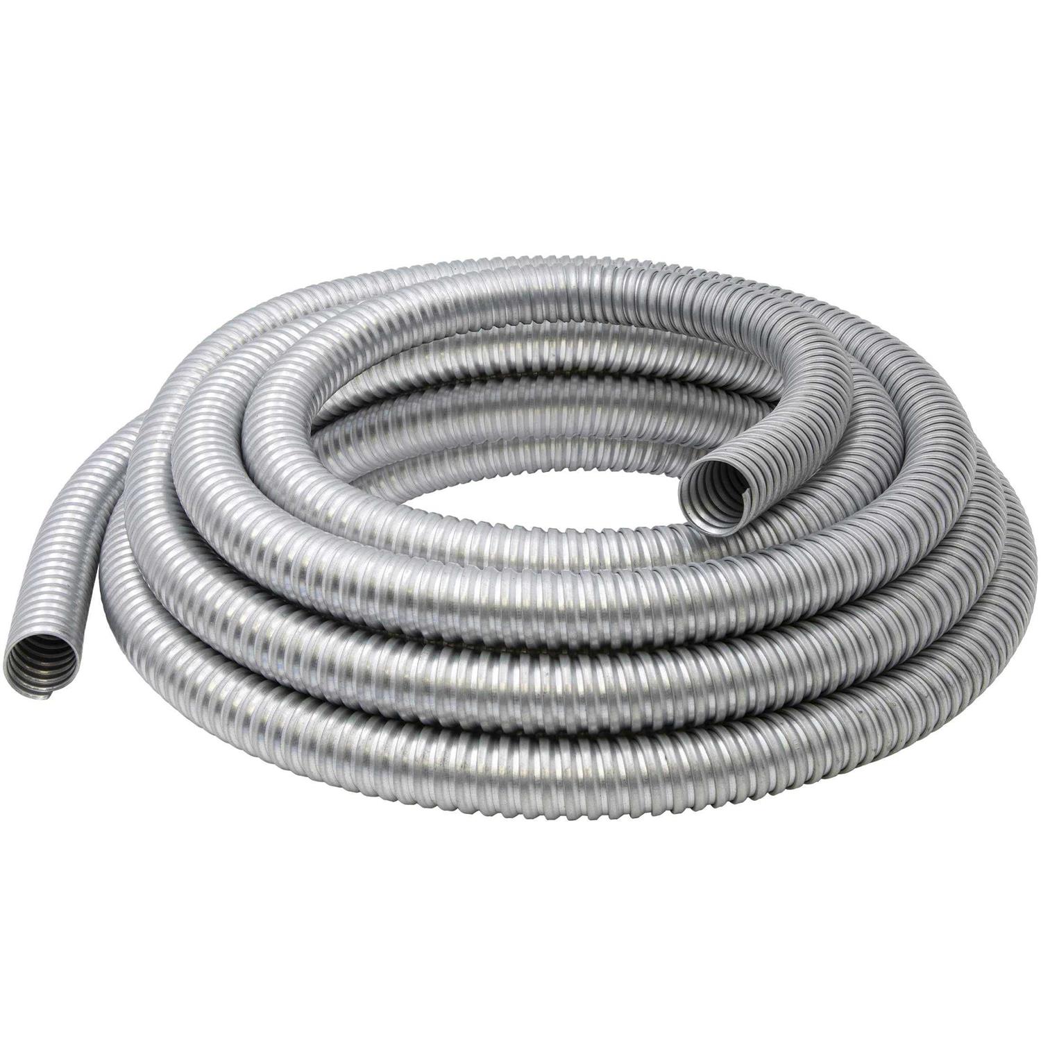 Maxxima 25 ft. Galvanized Steel Flexible Conduit - Zenithce