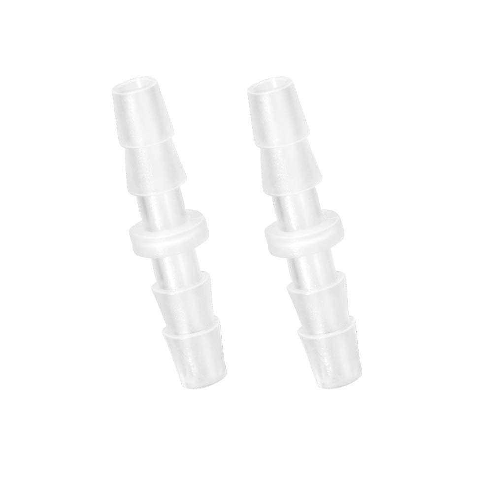 Quickun Plastic Hose Barb Fitting Barbed Splicer Mender Joint Adapter Union Fitting - Zenithce