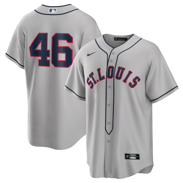 St. Louis Cardinals #46 Paul Goldschmidt Gray 2024 Rickwood Classic Stitched Jersey - Zenithce